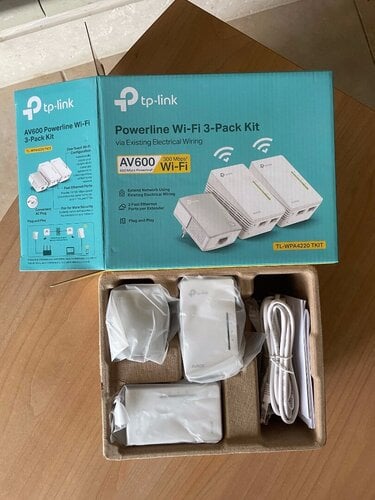 Περισσότερες πληροφορίες για "TP-LINK TL-WPA4220T Powerline Kit"
