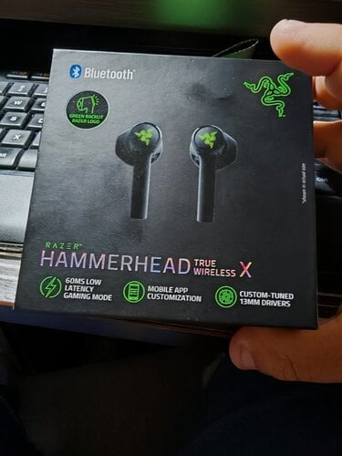Περισσότερες πληροφορίες για "Razer Hammerhead X με εγγύηση!"
