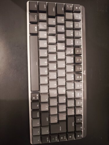 Περισσότερες πληροφορίες για "Logitech MX Mini Mechanical (Γραφίτης, Γκρι/RF Wireless)"