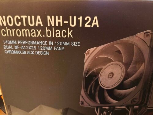 Περισσότερες πληροφορίες για "Noctua nh-u12a chromax black"