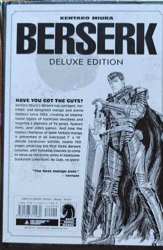 Περισσότερες πληροφορίες για "Berserk Deluxe Volume 1,Manga"