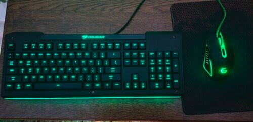 Περισσότερες πληροφορίες για "COUGAR Aurora Gaming Keyboard (USB, Wired)"