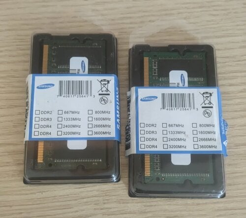 Περισσότερες πληροφορίες για "2x 256MB SAMSUNG SDRAM PC133MHZ CL3 ΓΙΑ LAPTOP"