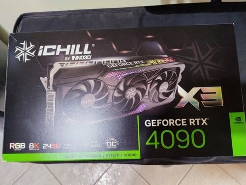 Περισσότερες πληροφορίες για "Inno 3D GeForce RTX 4090 24GB GDDR6X iCHILL X3 / ΑΝΤΑΛΛΑΓΗ(ΚΑΤΑ ΠΡΟΤΙΜΗΣΗ) Η ΠΩΛΗΣΗ"