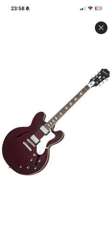 Περισσότερες πληροφορίες για "Epiphone Noel Gallagher Riviera Signature"