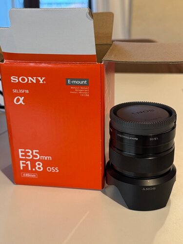Περισσότερες πληροφορίες για "Φακός Sony 35 1.8 oss"