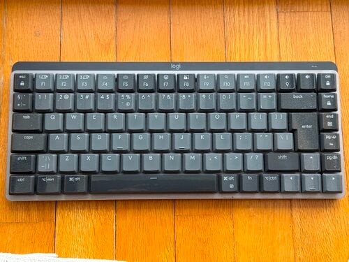 Περισσότερες πληροφορίες για "Logitech MX Mini Mechanical (Γραφίτης, Γκρι/RF Wireless + Bluetooth)"