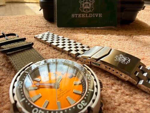 Περισσότερες πληροφορίες για "Seiko Tuna Mod Automatic"