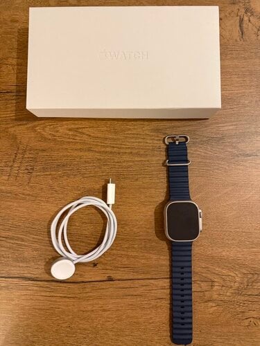 Περισσότερες πληροφορίες για "Apple Watch Ultra 2 + 49mm Midnight Ocean Band (49mm/Μεταλλικός/Τιτάνιο)"