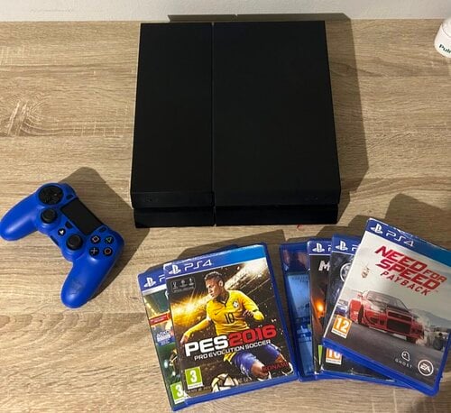 Περισσότερες πληροφορίες για "PS4 με Χειριστήριο + 5 Παιχνίδια σε Άριστη Κατάσταση"