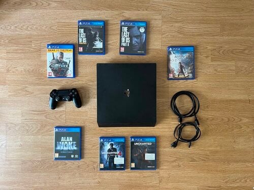 Περισσότερες πληροφορίες για "Sony PlayStation 4 Pro 1TB CUH-7216B + Games"