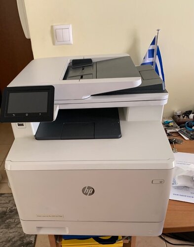 Περισσότερες πληροφορίες για "HP COLOUR LASER PRO MFP M477fdn"