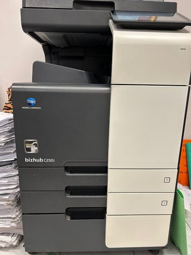 Περισσότερες πληροφορίες για "Konica Minolta bizhub C250i"