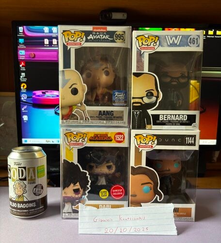 Περισσότερες πληροφορίες για "Funko pop / Funko Soda / Funko Rewind"