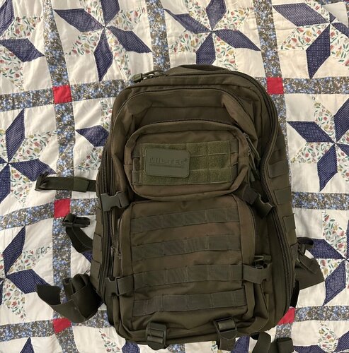 Περισσότερες πληροφορίες για "Mil-Tec Backpack 36LT"