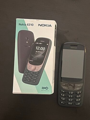 Περισσότερες πληροφορίες για "Nokia 6310"