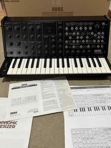 Περισσότερες πληροφορίες για "Korg ms20 mini (mono synth)"