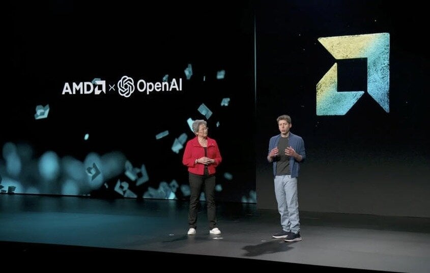 Η AMD συνάπτει συμφωνία συνεργασίας με την OpenAI για την παροχή επεξεργαστών αξίας δισεκατομμυρίων