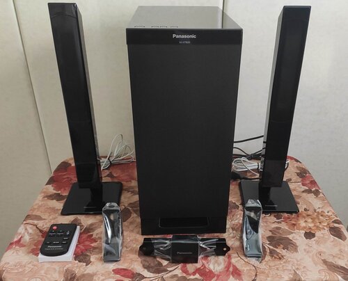 Περισσότερες πληροφορίες για "Soundbar Panasonic SU-HTB20 Home Cinema System (Συνολικής ισχύος 240W)"