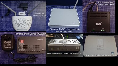 Περισσότερες πληροφορίες για "wifi access point, router, hub, ethernet switch"