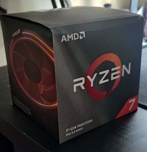 AMD Ryzen 7 3800X, 16GB RAM, M/B GIGABYTE