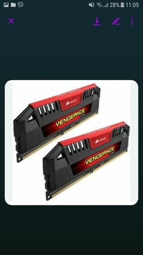Περισσότερες πληροφορίες για "ddr3 ram corsair vengeance 2400mhz 2x4G"