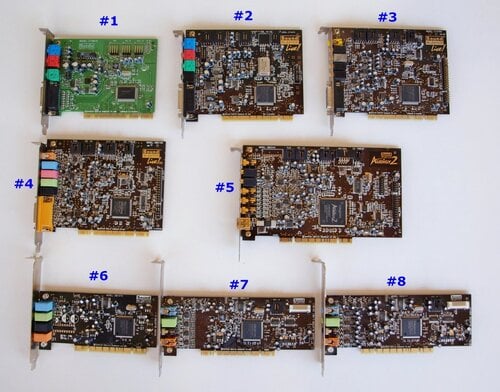 Περισσότερες πληροφορίες για "Sound Blaster Audio cards  PCI  (CT and SB series 1998-2007)"