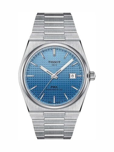 Περισσότερες πληροφορίες για "Tissot T-classic prx 40mm silver blue"
