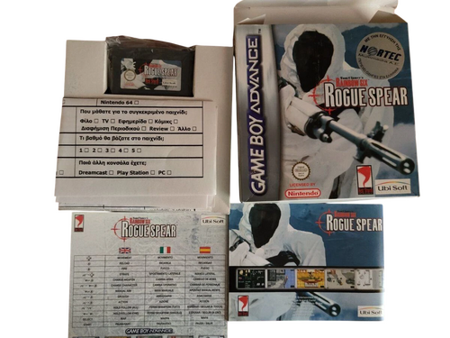 Περισσότερες πληροφορίες για "Tom Clancy's Rainbow Six Rogue Spear GBA"