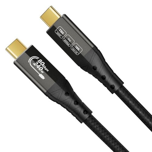 Περισσότερες πληροφορίες για "ZIKNYDO USB 4 for Thunderbolt 5&4 Cable"