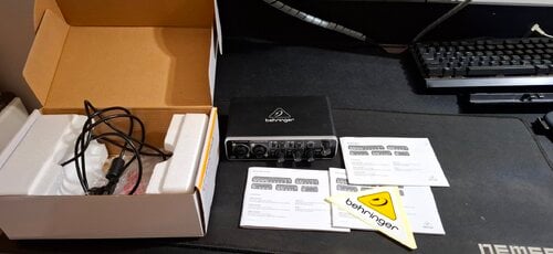 Περισσότερες πληροφορίες για "Behringer U-PHORIA UMC202HD"