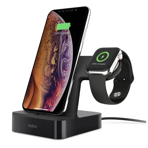 Περισσότερες πληροφορίες για "Belkin PowerHouse™ Charge Dock for Apple Watch + iPhone, F8J237"