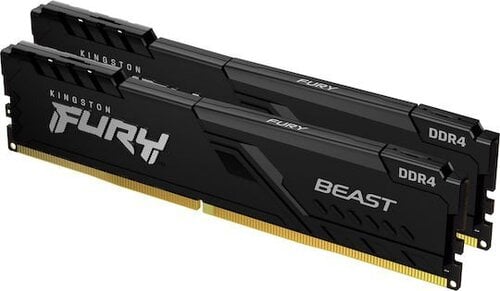 Περισσότερες πληροφορίες για "Kingston Fury Beast DDR4 16GB RAM με 2x8GB Modules και Ταχύτητα 3200"