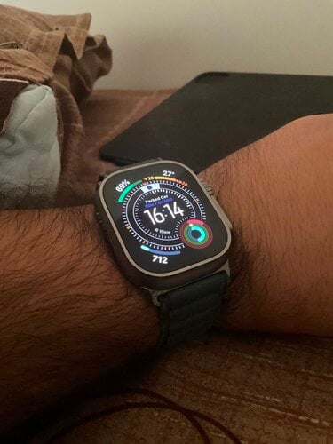 Περισσότερες πληροφορίες για "Apple Watch Ultra (49mm/Μεταλλικός/Τιτάνιο)"