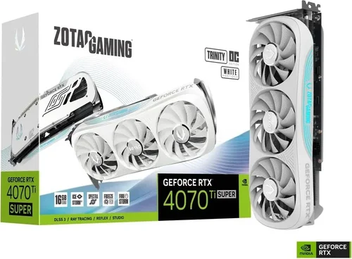 Περισσότερες πληροφορίες για "Zotac GAMING GeForce RTX 4070 Ti SUPER Trinity OC"