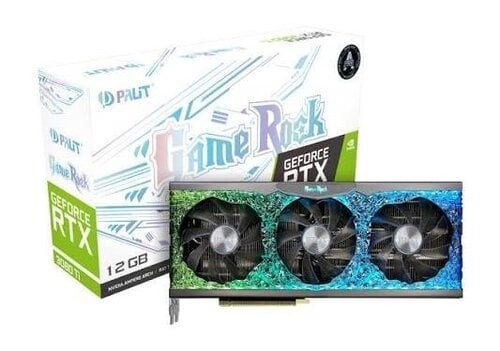 Περισσότερες πληροφορίες για "Palit GeForce RTX 3080ti GameRock 12GB"