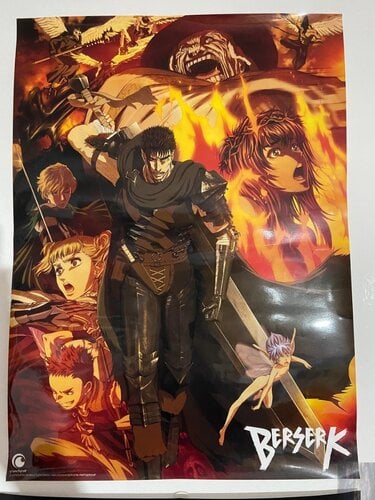 Περισσότερες πληροφορίες για "berserk anime poster αφισα"