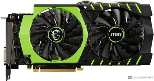 Περισσότερες πληροφορίες για "MSI GTX 970 GAMING 4G ME"