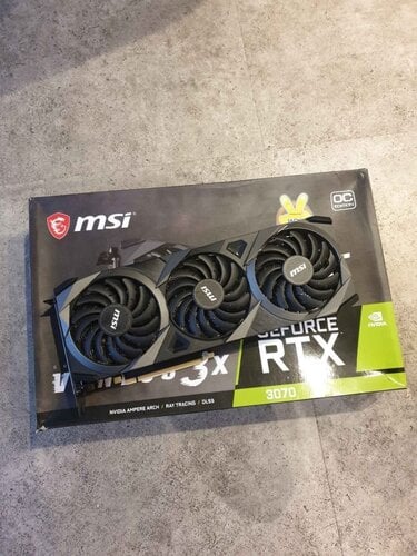 Περισσότερες πληροφορίες για "MSI GeForce RTX 3070 VENTUS 3X OC"