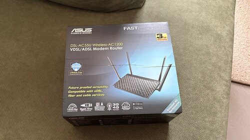 Περισσότερες πληροφορίες για "ASUS DSL-AC55U"