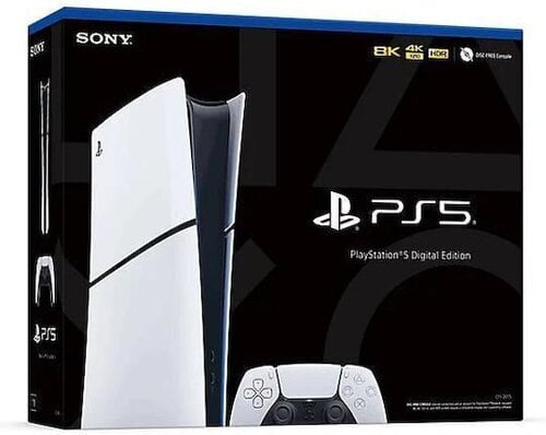 Περισσότερες πληροφορίες για "Sony PlayStation 5 Slim Digital Edition - 1GB + 1 controller [Καινουργιο, σφραγισμένο]"