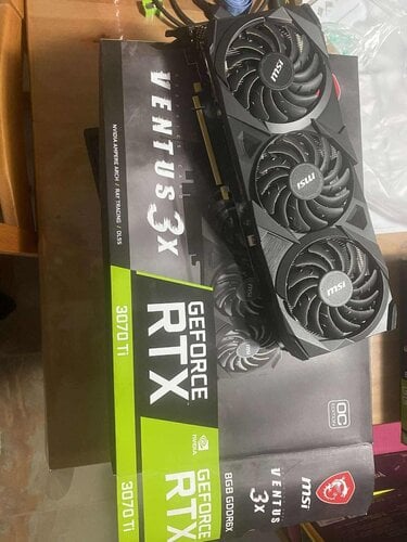 Περισσότερες πληροφορίες για "MSI GeForce RTX 3070 Ti VENTUS 3X 8G"