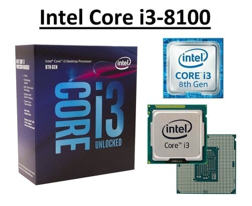 Περισσότερες πληροφορίες για "Intel Core i3-8100 (Box)"
