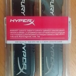 Περισσότερες πληροφορίες για "HyperX 16GB DDR3 RAM με 2 Modules (2x8GB)"