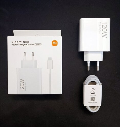 Περισσότερες πληροφορίες για "Xiaomi Charger 120W - Φορτιστής με Θύρα USB-A και Καλώδιο USB-C 120W Λευκός"