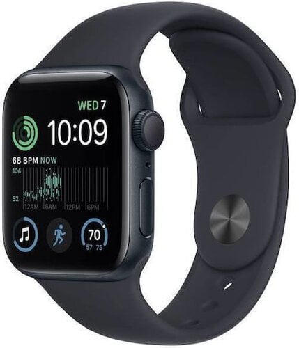 Περισσότερες πληροφορίες για "Apple Watch SE (44mm/Μαύρο)"