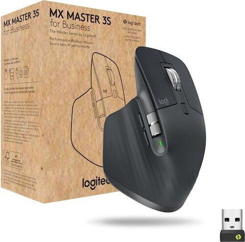 Περισσότερες πληροφορίες για "Logitech MX Master 3s for Business ΣΦΡΑΓΙΣΜΕΝΟ (Γραφίτης/RF Wireless + Bluetooth)"