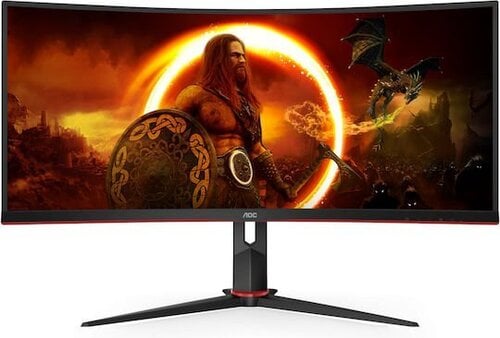 Περισσότερες πληροφορίες για "AOC CU34G2XP Ultrawide VA HDR Curved Gaming Monitor 34" QHD 3440x1440 180Hz 1ms"
